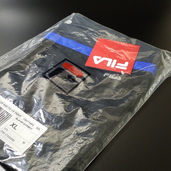 FILA - Get Up And Go 3/4 Leggings (black/blue) - Picture 5 of 5